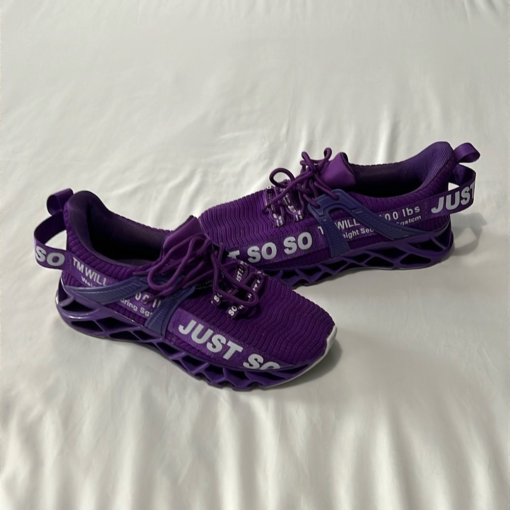 Just So So Purple Sneakers